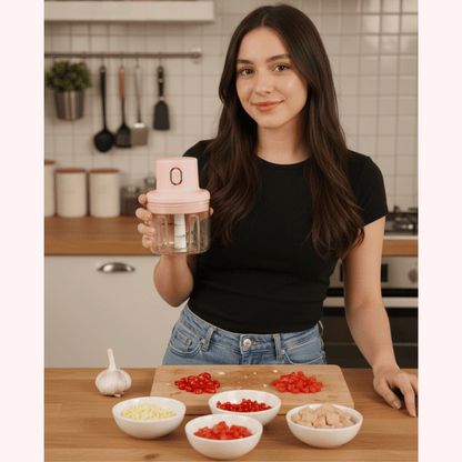 Mini Electric Chopper | Chop Anything in Seconds